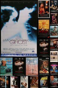 9x339 LOT OF 25 UNFOLDED VIDEO POSTERS '80s-90s great images from a variety of different movies!