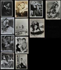 9x225 LOT OF 11 8X10 STILLS '50s-70s great scenes & portraits from a variety of different movies!