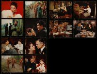 9x220 LOT OF 12 TRIMMED BETRAYED COLOR 8X10 STILLS '54 Clark Gable, Lana Turner, Victor Mature