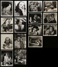 9x356 LOT OF 15 JOAN CRAWFORD REPRO 8X10 STILLS '80s great portraits, candids & movie scenes!