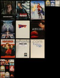 9x118 LOT OF 21 PRESSKITS '78 - '99 containing a total of 155 movie stills in all!