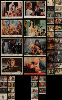 9x194 LOT OF 47 HAMMER COLOR 8X10 STILLS '60s-70s great scenes from a variety of movies!