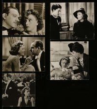 9x241 LOT OF 5 NON-U.S. GRETA GARBO STILLS '30s-40s great scenes with Melvyn Douglas & more!