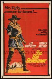 9y075 BIG GUNDOWN 1sh '68 La Resa Dei Conti, Lee Van Cleef as Mr. Ugly!