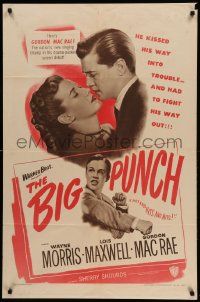 9y077 BIG PUNCH 1sh '48 Gordon MacRae kissed his way into trouble, boxing!