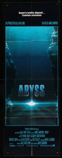 9z653 ABYSS French door panel '89 directed by James Cameron, great underwater art by Zoran!