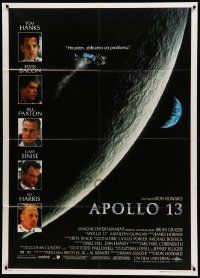 9z256 APOLLO 13 Italian 1p '95 Tom Hanks, Kevin Bacon & Bill Paxton, Ron Howard, different!