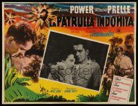 9z517 AMERICAN GUERRILLA IN THE PHILIPPINES Mexican LC '50 Tyrone Power & Micheline Presle!