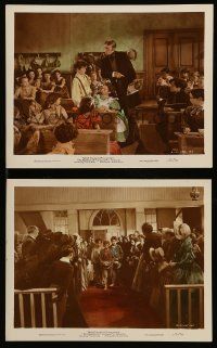 1a217 ADVENTURES OF TOM SAWYER 2 color 8x10 stills '38 Kelly as Mark Twain's classic character!