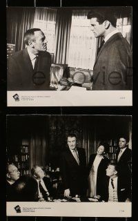 1a504 ADVISE & CONSENT 9 8x10 stills '62 Preminger classic, Henry Fonda, Laughton, Lawford, more!