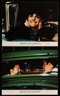 1a171 AMERICAN GRAFFITI 4 8x10 mini LCs R78 George Lucas teen classic, it was the time of your life