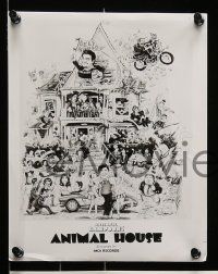 1a254 ANIMAL HOUSE 28 8x10 stills '78 John Belushi, Tim Matheson, one w/classic Rick Meyerowitz art