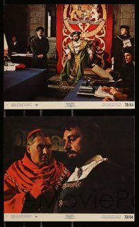 1a151 ANNE OF THE THOUSAND DAYS 5 8x10 mini LCs '70 Richard Burton, Bujold as Anne Boleyn!