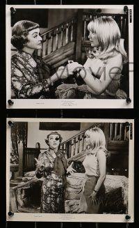 1a341 ANNIVERSARY 15 8x10 stills '67 great images of Bette Davis with wacky eyepatch!