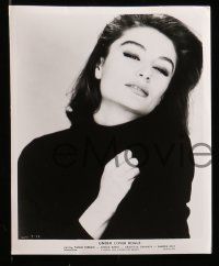 1a434 ANOUK AIMEE 11 from 7.25x9.5 to 8x10 stills '60s cool mostly close up portraits of French star