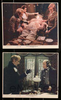1a061 FRANKENSTEIN & THE MONSTER FROM HELL 8 8x10 mini LCs '74 Peter Cushing, David Prowse!