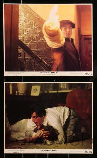 1a065 GODFATHER PART II 8 8x10 mini LCs '74 Al Pacino, Robert De Niro, Francis Ford Coppola classic