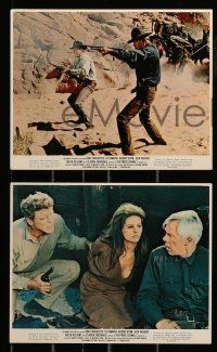 1a031 PROFESSIONALS 10 color 8x10 stills '66 western cowboys Burt Lancaster, Lee Marvin & top cast!