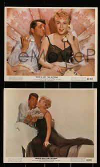 1a023 WHO'S GOT THE ACTION 11 color 8x10 stills '62 Daniel Mann, Dean Martin & sexy Lana Turner!