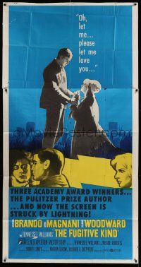 1b583 FUGITIVE KIND 3sh '60 Marlon Brando, Anna Magnani, Joanne Woodward, directed by Sidney Lumet!