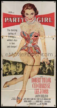 1b794 PARTY GIRL 3sh '58 you'll meet sexiest Cyd Charisse at rough parties, Nicholas Ray