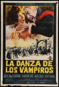 1b317 FEARLESS VAMPIRE KILLERS Argentinean '67 Roman Polanski, cool art, Dance of the Vampires!