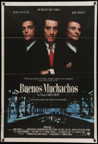 1b333 GOODFELLAS Argentinean '90 Robert De Niro, Joe Pesci, Ray Liotta, Martin Scorsese classic!