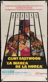 1b343 HANG 'EM HIGH Argentinean '68 Eastwood, they hung the wrong man and didn't finish the job!