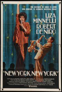 1b371 NEW YORK NEW YORK Argentinean '77 Robert De Niro plays sax while Liza Minnelli sings!