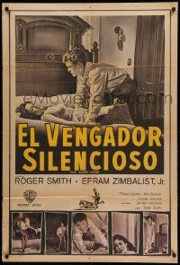1b401 SILENT CAPER Argentinean '60 TV's 77 Sunset Strip's Roger Smith, no dialog at all!