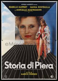 1b145 STORY OF PIERA Italian 2p '83 Ferreri's Storia di Piera, Hanna Schygulla, Isabelle Huppert