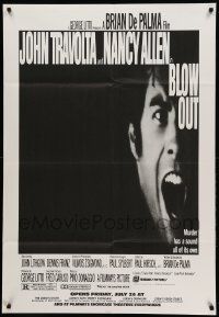 1b010 BLOW OUT half subway '81 John Travolta, Brian De Palma, murder has a sound all of its own!