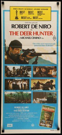 1c791 DEER HUNTER Aust daybill '79 directed by Michael Cimino, Robert De Niro, Christopher Walken