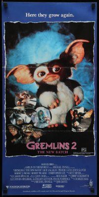 1c839 GREMLINS 2 Aust daybill '90 different montage of Gizmo & wacky monsters!
