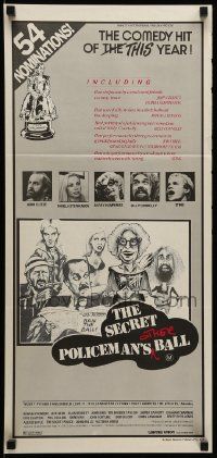 1c932 SECRET POLICEMAN'S OTHER BALL Aust daybill '82 wacky John Cleese, English comedy!