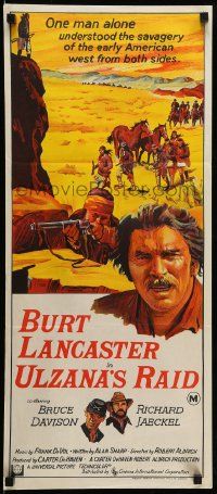1c982 ULZANA'S RAID Aust daybill '72 Burt Lancaster, Bruce Davison, Robert Aldrich