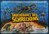 1c494 WARLORDS OF ATLANTIS German 33x47 '78 really cool different fantasy artwork with monsters!