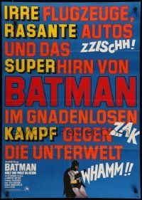 1c518 BATMAN German R70s DC Comics, great image of Adam West, whamm!!