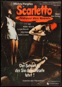 1c524 BLOODY PIT OF HORROR German '67 Pupillo's Il Boia Scarlatto, gruesome torture image!