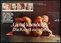 1c537 CARNAL KNOWLEDGE German '72 completely different photo of Jack Nicholson w/naked women!