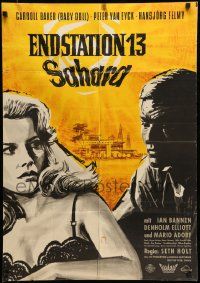 1c683 STATION SIX-SAHARA German '62 super sexy Carroll Baker is alone with five men in the desert!