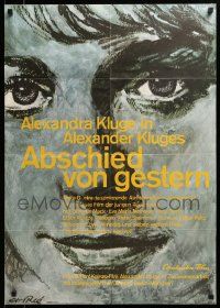 1c705 YESTERDAY GIRL German '67 Abschied von gestern, Ahrie art of Alexandra Kluge!