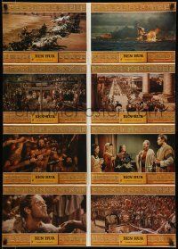 1c268 BEN-HUR German LC poster R80s Charlton Heston, William Wyler classic, different images!