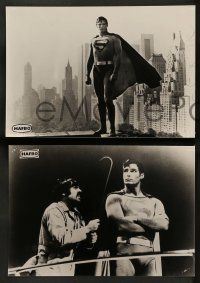 1c014 SUPERMAN 3 Dutch from 8x11.5 to 8.25x12 stills '79 superhero Christopher Reeve, Gene Hackman