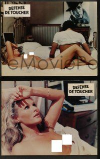 1c169 SECRETS OF A SENSUOUS NURSE 3 French LCs '77 L'Infermiera, sexy, naked Ursula Andress!