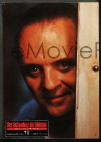 1c228 SILENCE OF THE LAMBS 8 German LCs '91 Jodie Foster, Anthony Hopkins, Ted Levine, Glenn!