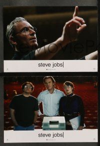 1c253 STEVE JOBS 4 German LCs '15 completely different images of Fassbender in the title role!