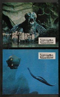 1c213 WARLORDS OF ATLANTIS 10 German LCs '78 Doug McClure, different cool and wacky images!