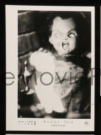 1c019 CHILD'S PLAY 10 Japanese stills '89 when Freddy has nightmares he dreams of Chucky!