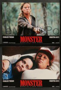 1c115 MONSTER 8 Swiss LCs '04 Christina Ricci, images of Charlize Theron as serial killer!